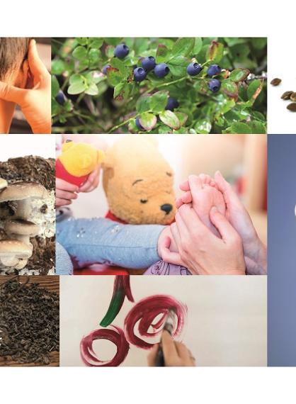 Collage av alternative behandlinger for barnekreft