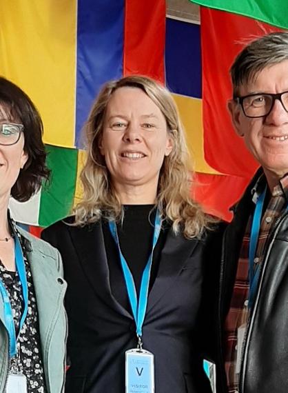 Barbara Wider Vellinga, Miek Jong og Vinjar Fønnebø.